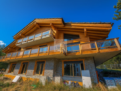 Magnifique appartement en duplex en attique 5 pièces neuf avec terrasse sud-ouest au centre de Crans-Montana image 6