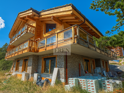 Magnifique appartement en duplex en attique 5 pièces neuf avec terrasse sud-ouest au centre de Crans-Montana image 10