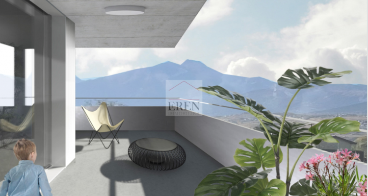 Attique 3,5 pièces de 103 m2 avec terrasse de 52 m2 sud-est à Grône image 10