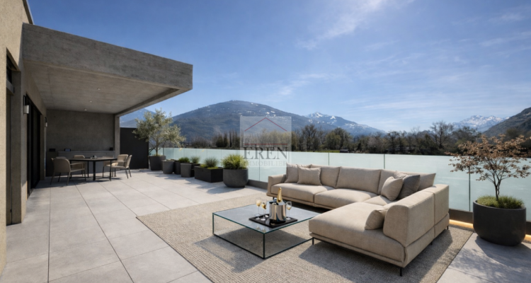 Spacieux attique 4,5 pièces avec terrasse panoramique de 63 m2 image 1