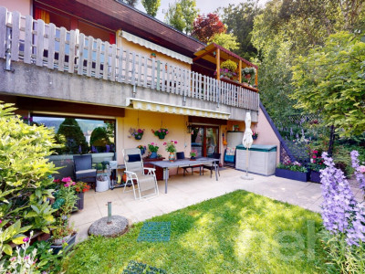Superbe 4,5 pièces avec jardin, vue montagne et garage image 1