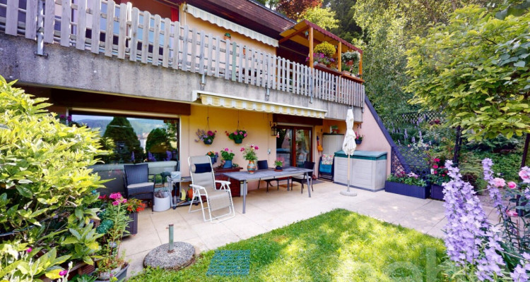 Superbe 4,5 pièces avec jardin, vue montagne et garage image 1