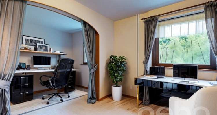 Superbe 4,5 pièces avec jardin, vue montagne et garage image 10