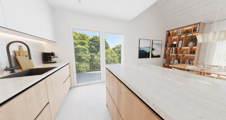 Une demeure où le jardin tutoie le ciel, Attique en duplex 4,5 pièces, 190 m² image 8