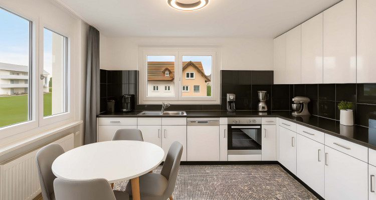 Courtételle – superbe appartement lumineux avec sols en marbre image 4