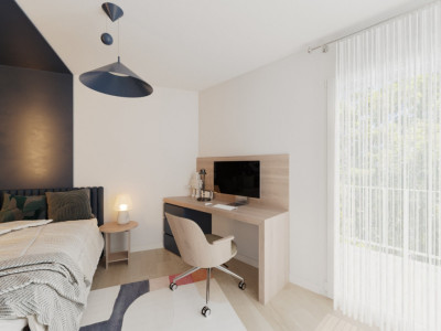 Une demeure où le jardin tutoie le ciel, Attique en duplex 4,5 pièces, 190 m² image 12