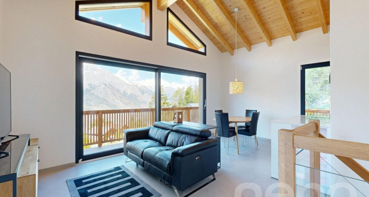 Exclusif: Chalet de 2024 dans les hauts de Saxon image 3
