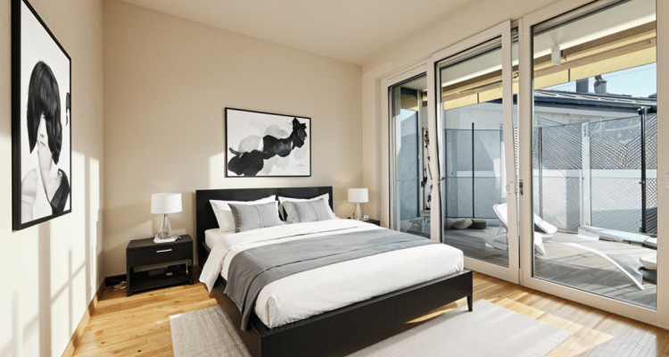 Magnifique Appartement avec une très belle terrasse de 25 m2 au centre St-Cergue image 5