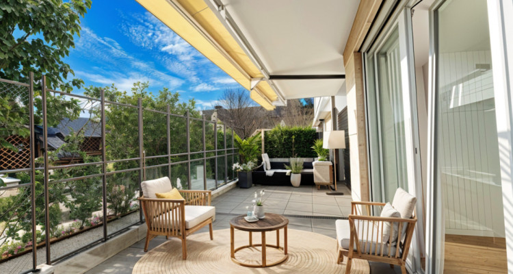 Magnifique Appartement avec une très belle terrasse de 25 m2 au centre St-Cergue image 4