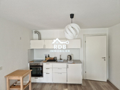 Appartement de 2 pièces meublé au rez-de-chaussée, lumineux et calme. image 4