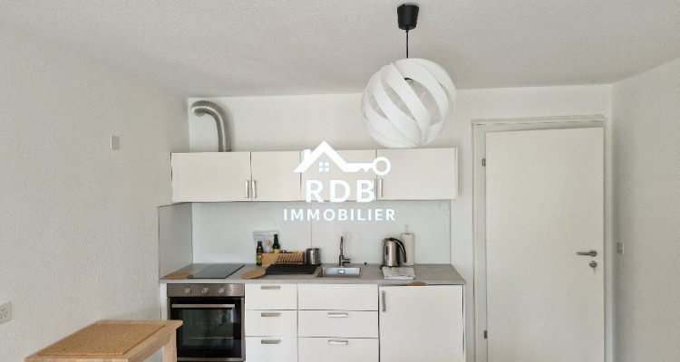 Appartement de 2 pièces meublé au rez-de-chaussée, lumineux et calme. image 4