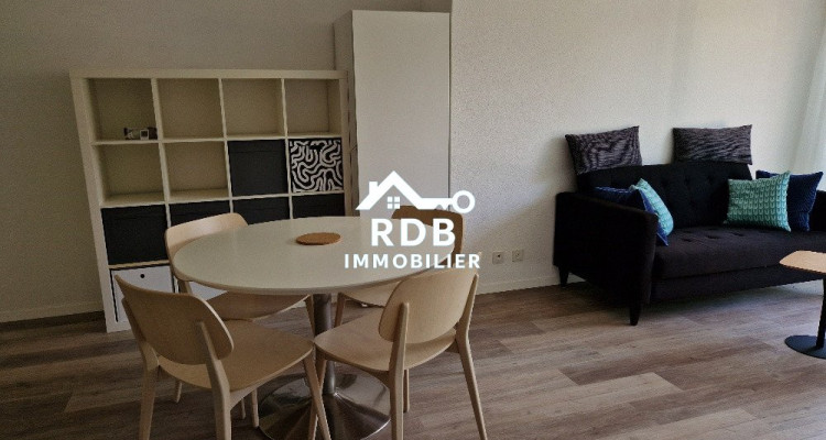 Appartement de 2 pièces meublé au rez-de-chaussée, lumineux et calme. image 2