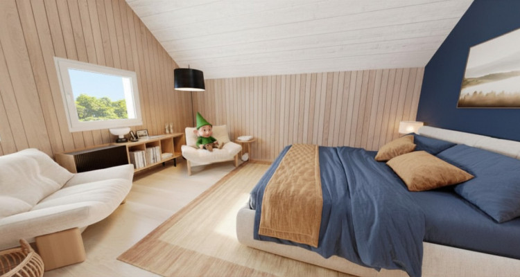 Une demeure où le jardin tutoie le ciel, Attique en duplex 4,5 pièces, 190 m² image 8