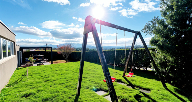 En exclusivité: Villa contemporaine & Minergie, vue  montagnes, Bellevue image 10