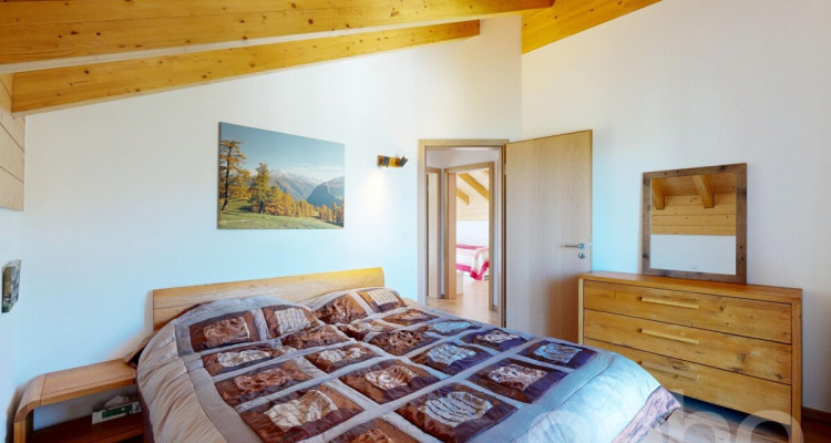 Magnifique chalet avec vue panoramique à Bürchen image 11