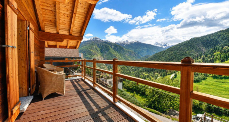 Chalet dexception avec espace bien-être et vue panoramique image 10