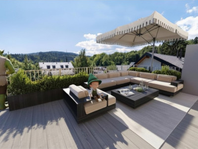 Une demeure où le jardin tutoie le ciel, Attique en duplex 4,5 pièces, 190 m² image 3