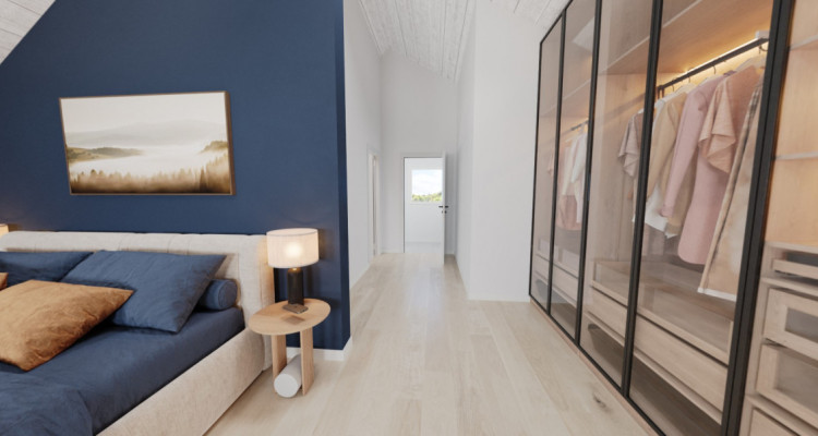 Une demeure où le jardin tutoie le ciel, Attique en duplex 4,5 pièces, 190 m² image 9
