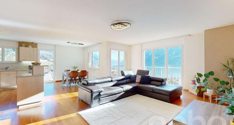 Magnifique Appartement avec Vue à Venthône image 3