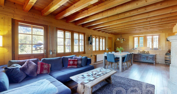 Chalet familial de charme avec vue panoramique à Val-d?Illiez image 4