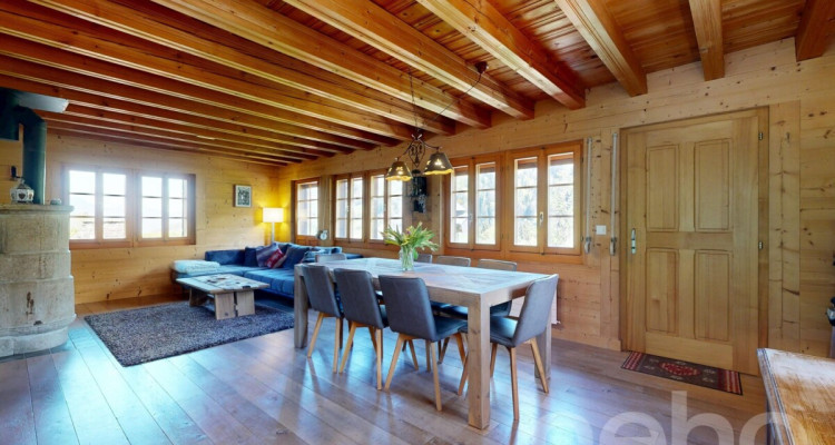 Chalet familial de charme avec vue panoramique à Val-d?Illiez image 5