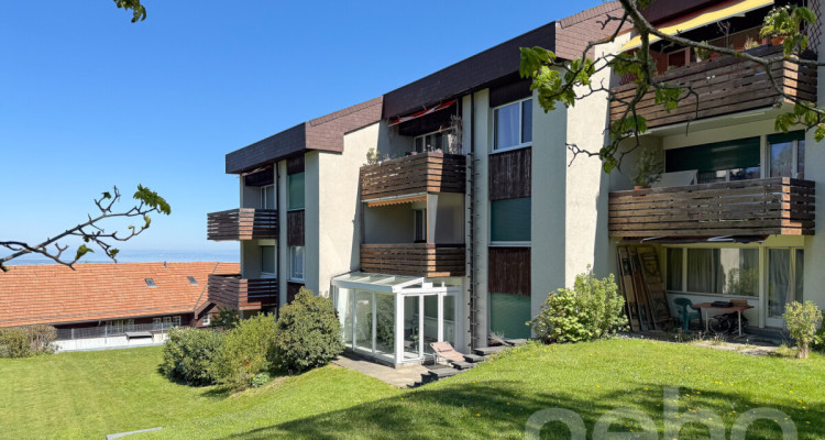 Gemütliche 3.5-Zimmer-Gartenwohnung mit Wintergarten in Speicher image 1