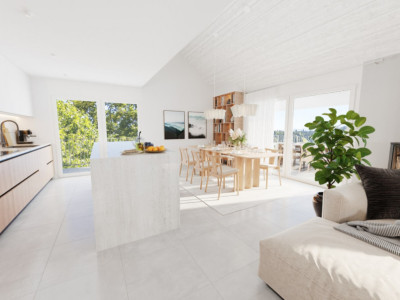 Une demeure où le jardin tutoie le ciel, Attique en duplex 4,5 pièces, 190 m² image 5