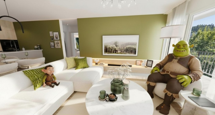 Lumière et espace dans un écrin moderne de 3,5 pièces, 98 m² image 5