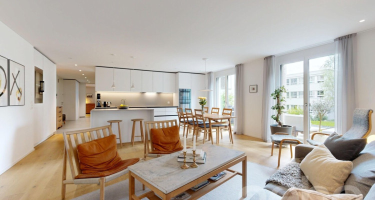 Neuwertige 3.5-Zimmer-Gartenwohnung an Toplage image 5
