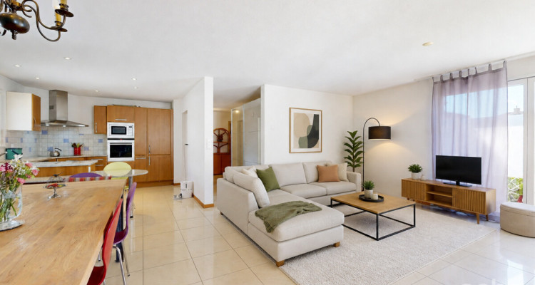 Corcelles: Grand 4.5 pièces lumineux avec 2 balcons, proche commodités image 4