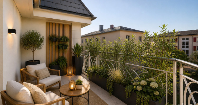 Corcelles: Grand 4.5 pièces lumineux avec 2 balcons, proche commodités image 11