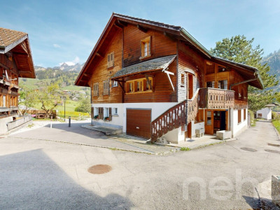 Chalet chaleureux à proximité immédiate des pistes de Charmey image 1