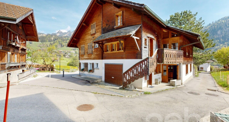 Chalet chaleureux à proximité immédiate des pistes de Charmey image 1