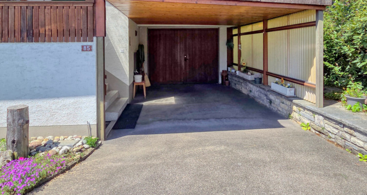 2-Zimmer-Wohnung mit Bergsicht und grossem Umschwung image 7