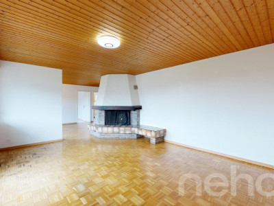 4-Zimmerwohnung im obersten Stock mit Balkon und Cheminée image 2