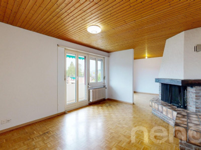 4-Zimmerwohnung im obersten Stock mit Balkon und Cheminée image 3