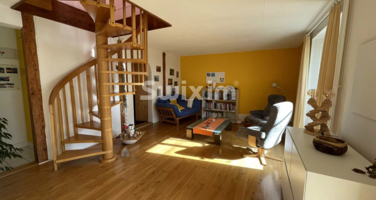 Maison mitoyenne 7 pièces avec jardin et vue sur les Alpes image 3
