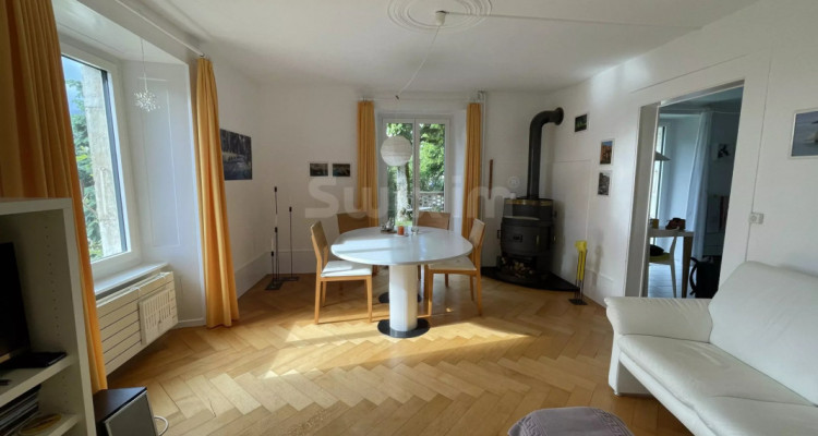 Maison mitoyenne 7 pièces avec jardin, vue sur les Alpes et le lac image 2