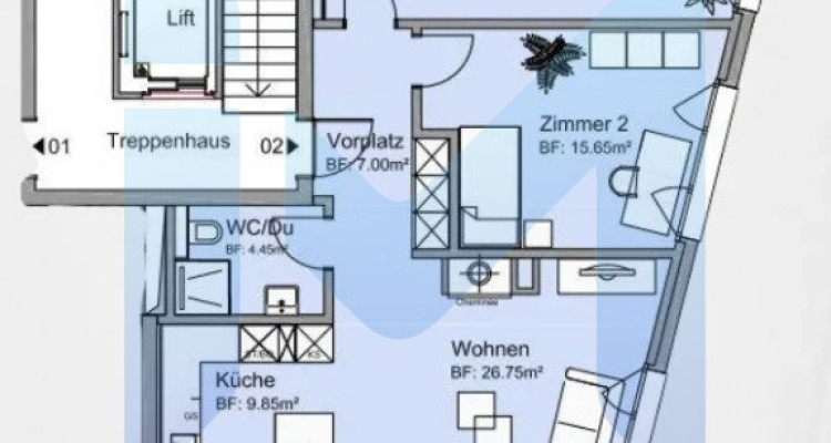 Appartement moderne de 3,5 pièces exclusif à Thoune image 13
