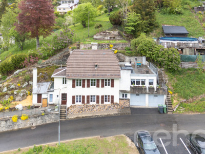 Villa de 180m² au Locle : Fort Potentiel et Vue Nature Imprenable image 1
