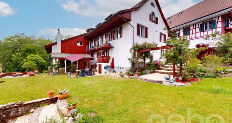 Historisches 4-Familienhaus an der Surb mit Garten & Cheminéehaus image 1