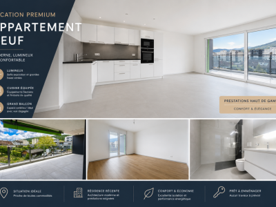 Bel appartement neuf de 2.5 pièces avec ascenseur à Delémont image 1