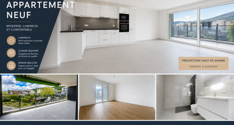 Bel appartement neuf de 2.5 pièces avec ascenseur à Delémont image 1