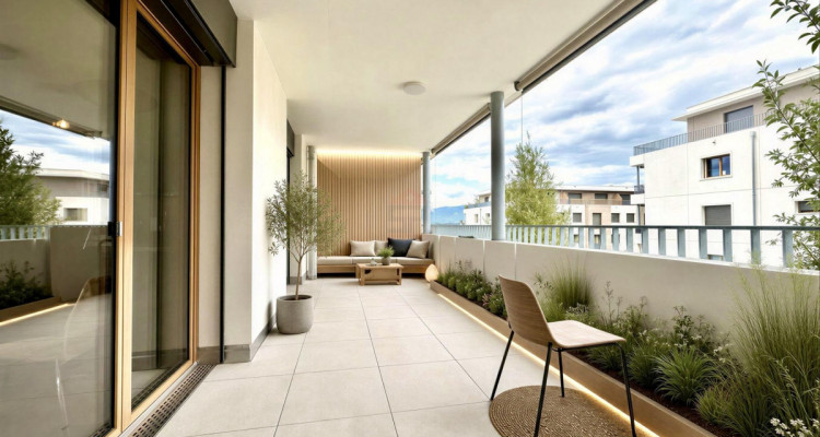 Superbe 4 pièces de 90 m² avec grande terrasse au coeur des Celliers à Satigny image 1