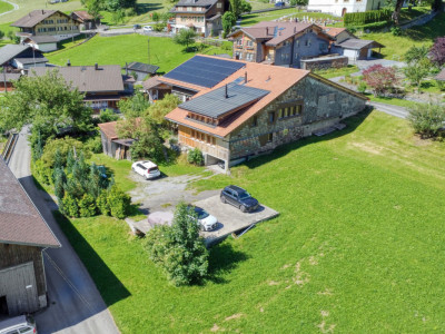 Baulandparzelle mit 5-Zimmer Einfamilienhaus-Vorprojekt im Grünen image 8