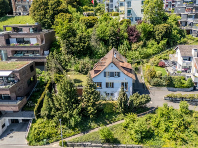 Stilvolles freistehendes 6.5-Zi-EFH mit 981 m² Grundstück, Seesicht und Entwicklungspotenzial in Oberrieden image 6