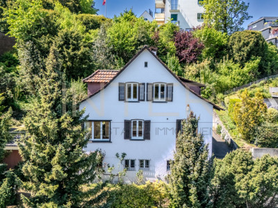 Stilvolles freistehendes 6.5-Zi-EFH mit 981 m² Grundstück, Seesicht und Entwicklungspotenzial in Oberrieden image 8