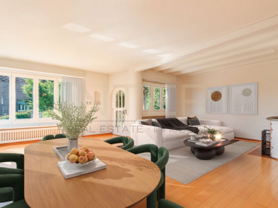 Stilvolles freistehendes 6.5-Zi-EFH mit 981 m² Grundstück, Seesicht und Entwicklungspotenzial in Oberrieden image 9