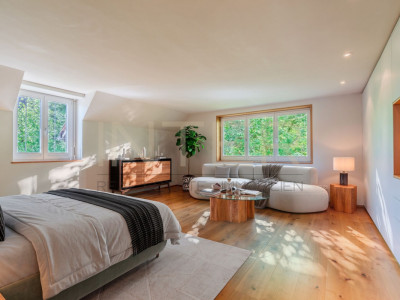Stilvolles freistehendes 6.5-Zi-EFH mit 981 m² Grundstück, Seesicht und Entwicklungspotenzial in Oberrieden image 12