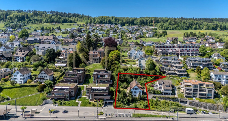 Stilvolles freistehendes 6.5-Zi-EFH mit 981 m² Grundstück, Seesicht und Entwicklungspotenzial in Oberrieden image 4
